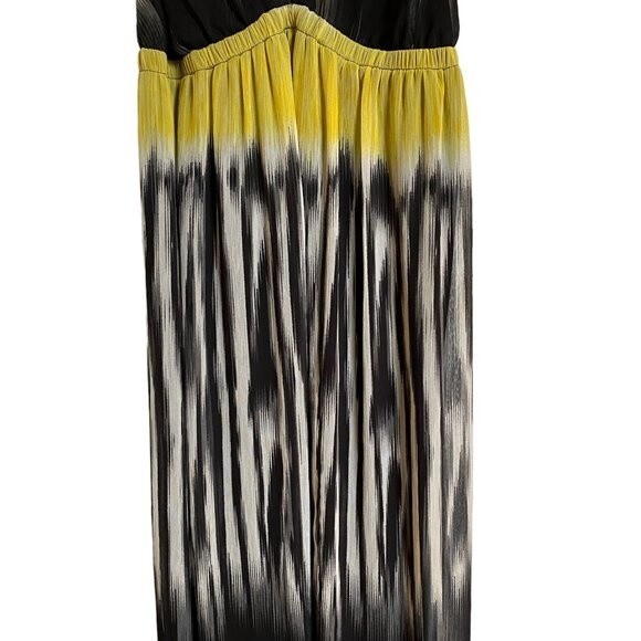 Forever 21 Flowy Boho Maxi Dress Size M Lined Beachy Summery Bohemian Artsy Y2K - Picture 6 of 16